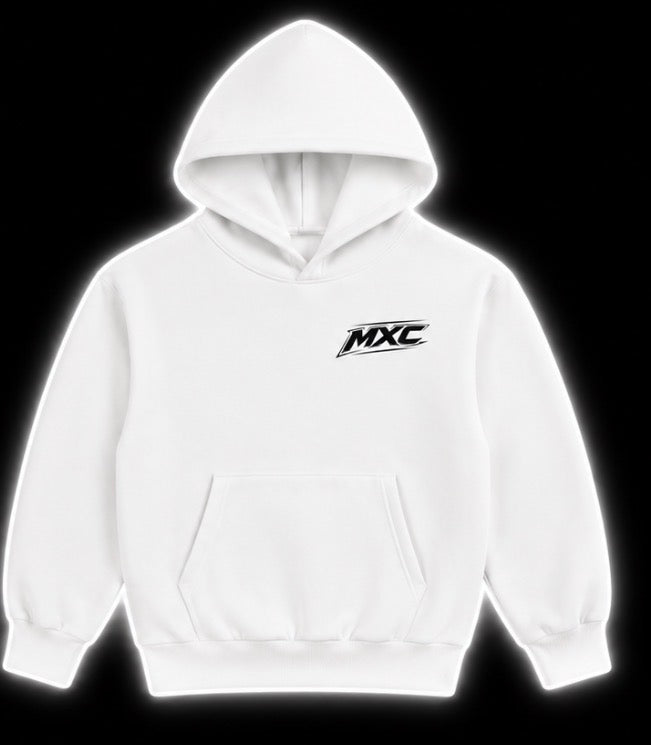 MXC Hoodie (White-Black)