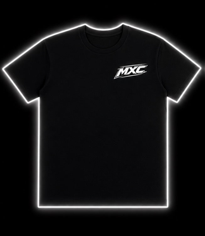 "POWERED BY MXCLOTHING" T-Shirt